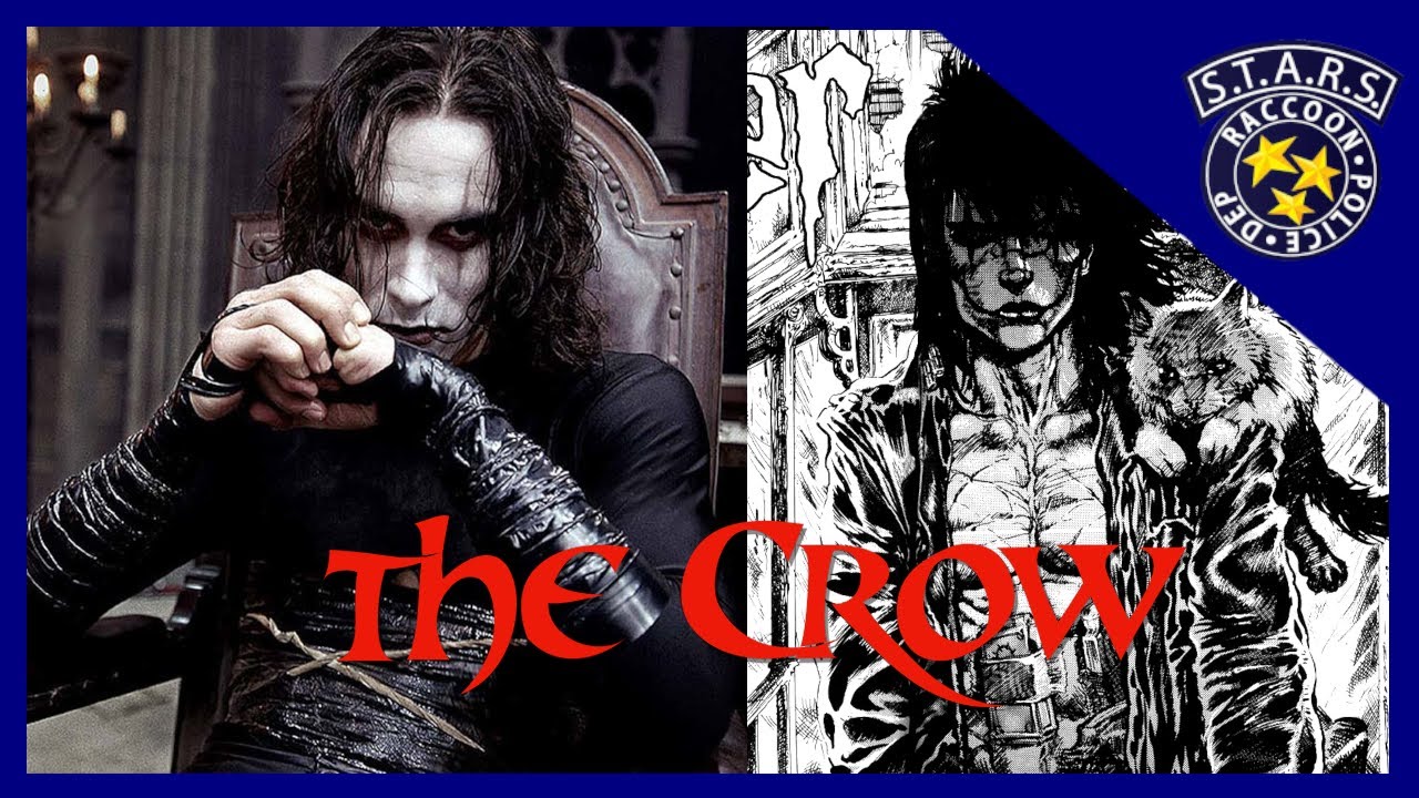 EL CUERVO -DIFERENCIAS entre CÓMIC y PELÍCULA-