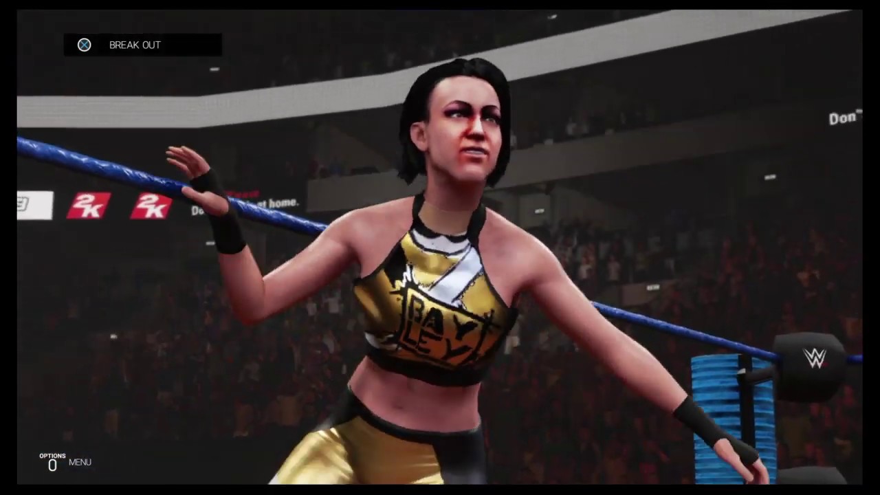 WWE 2K19 Bayley vs Layla: Smackdown Draft