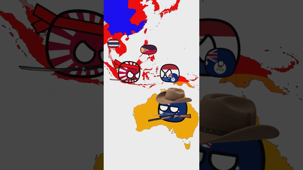 Expansion of the Japanese Empire #countryballs