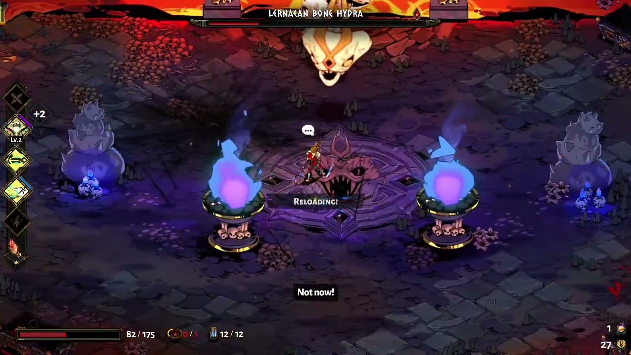 Hades 1 - Lernaean Bone Hydra Boss Fight - Nintendo Switch OLED