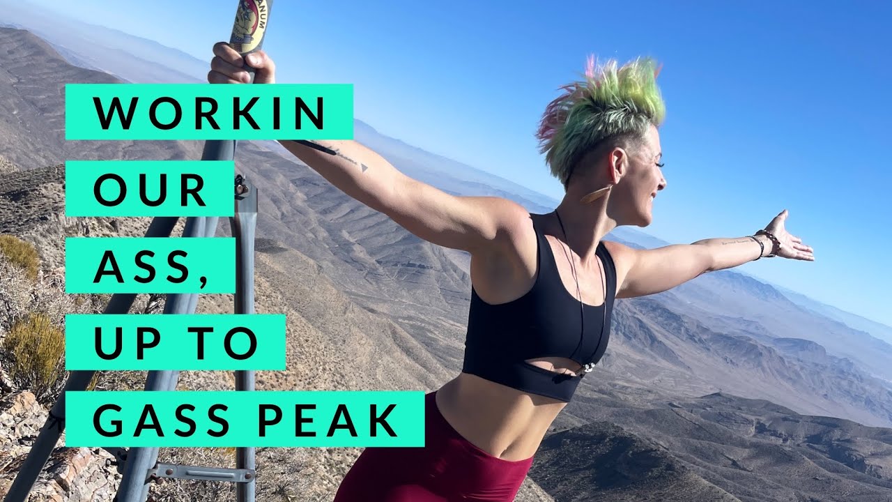 Working our Ass up to Gass peak (Sheep Range - North Las Vegas)