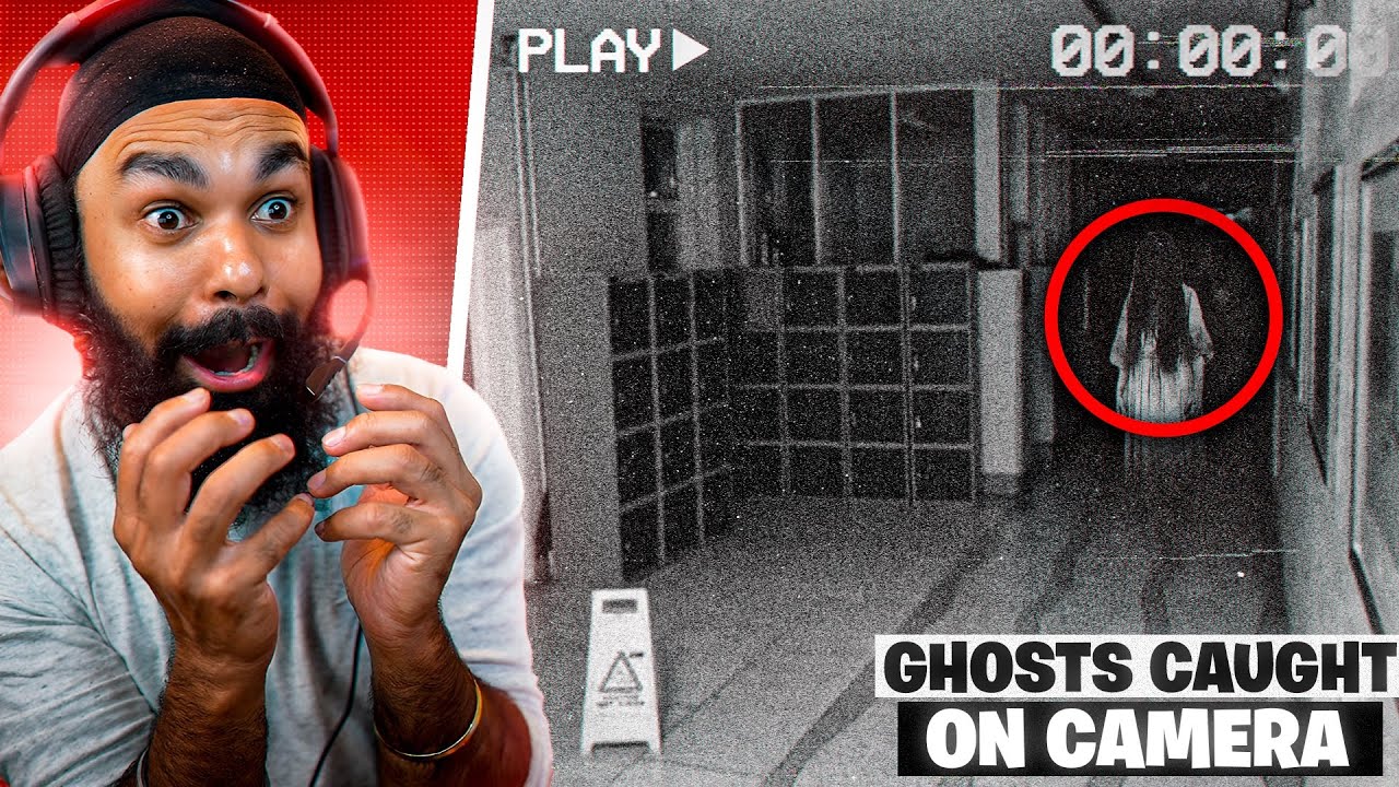 REAL GHOST CAUGHT ON CCTV CAMERA