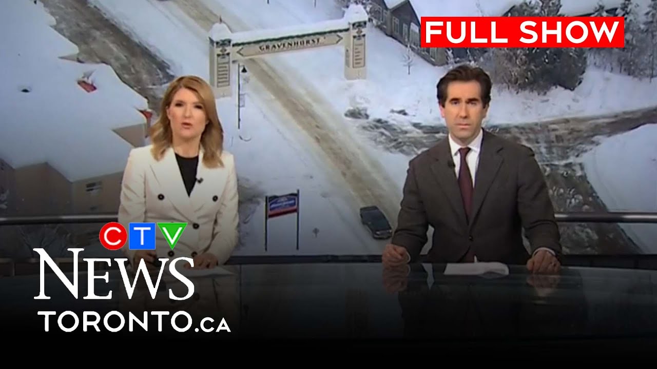 Massive Snowfall in Muskoka | CTV News Toronto at Noon for Dec. 2, 2024