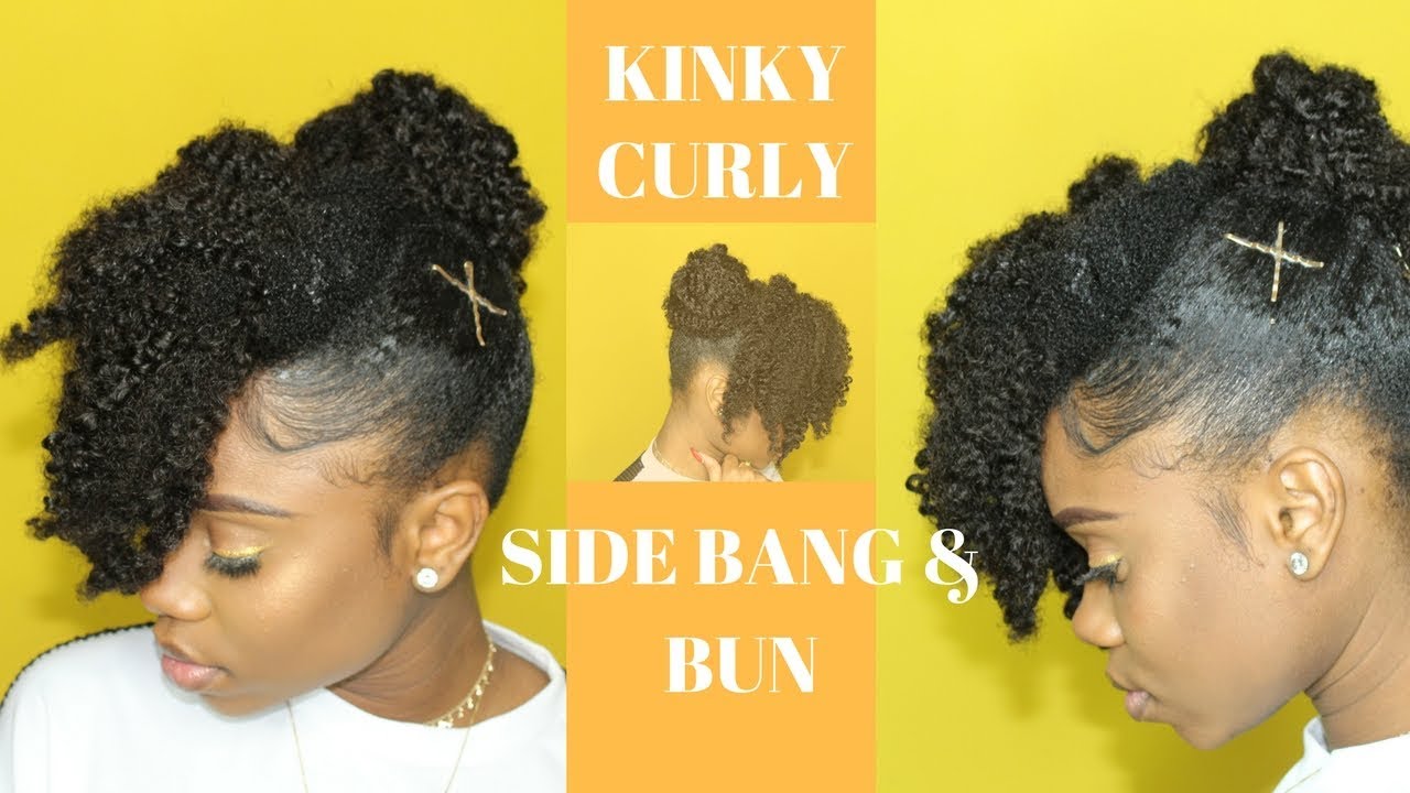 CUTE and SIMPLE Hairstyle for Short/Medium Natural Hair || HerGivenHair