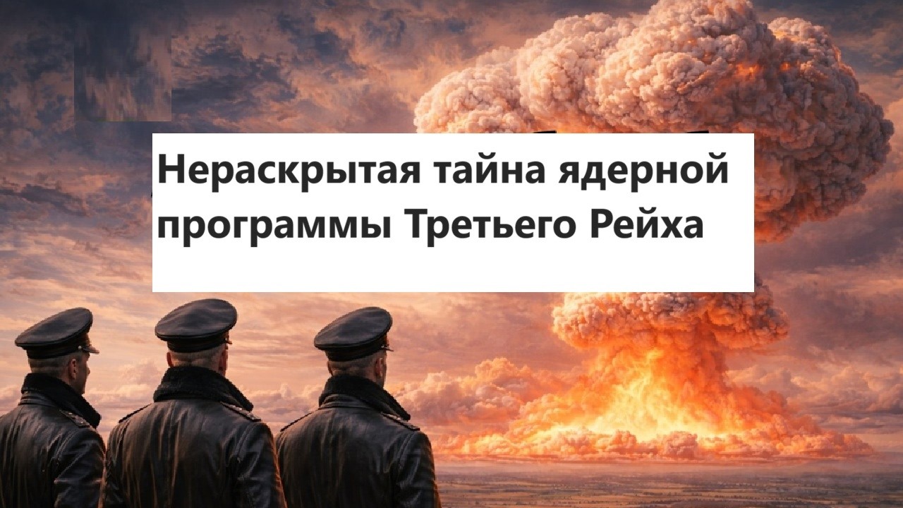 Нераскрытая тайна ядерной программы Третьего Рейха