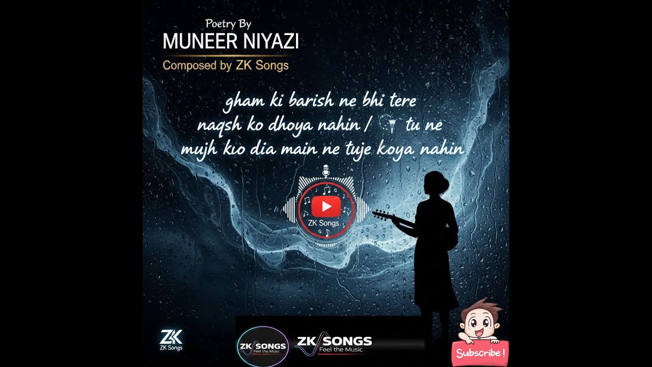 Gham Ki Barish | ZK Songs | Soulful Ghazal Remake