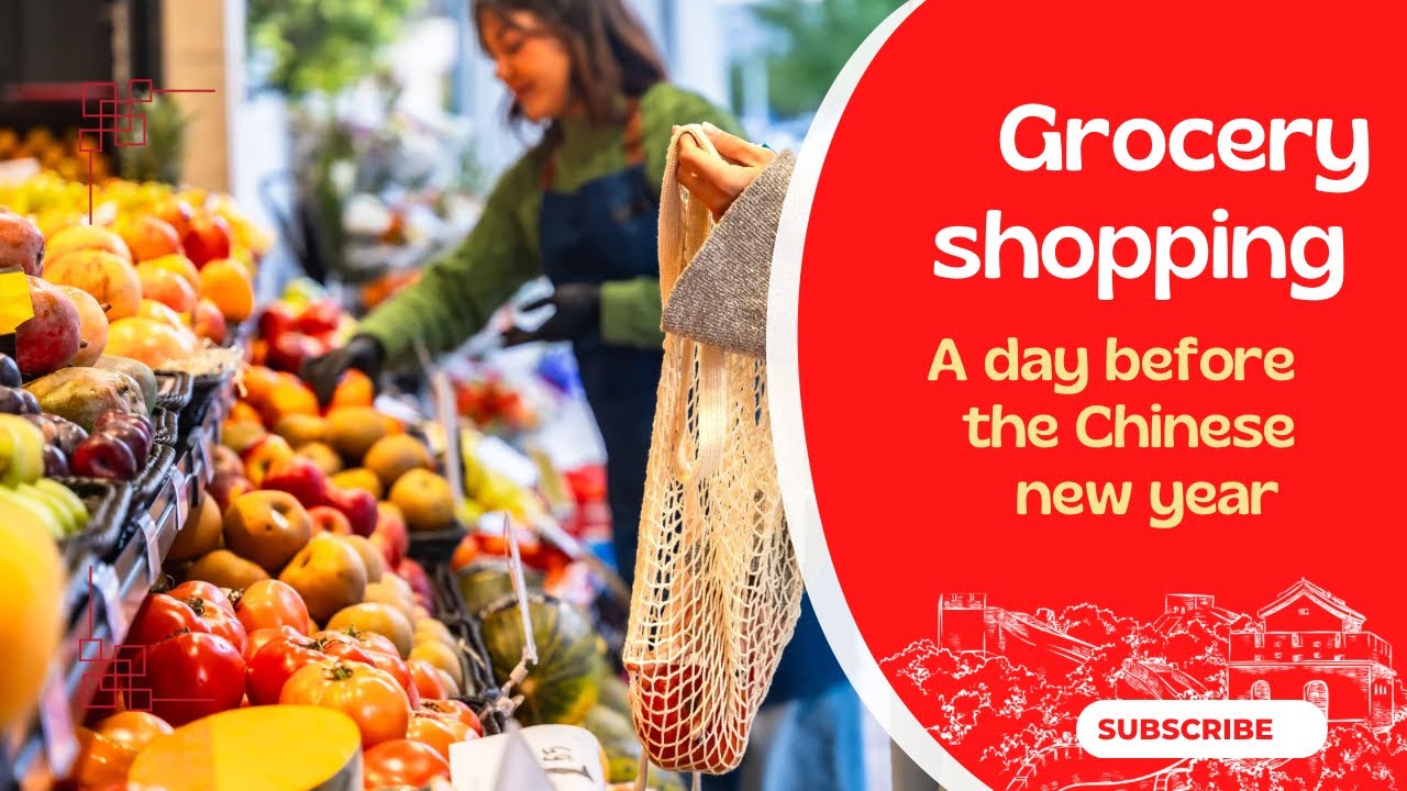 What Shopping Looks Like in China Before the Lunar New Year |Real Life in China| Black girl in China