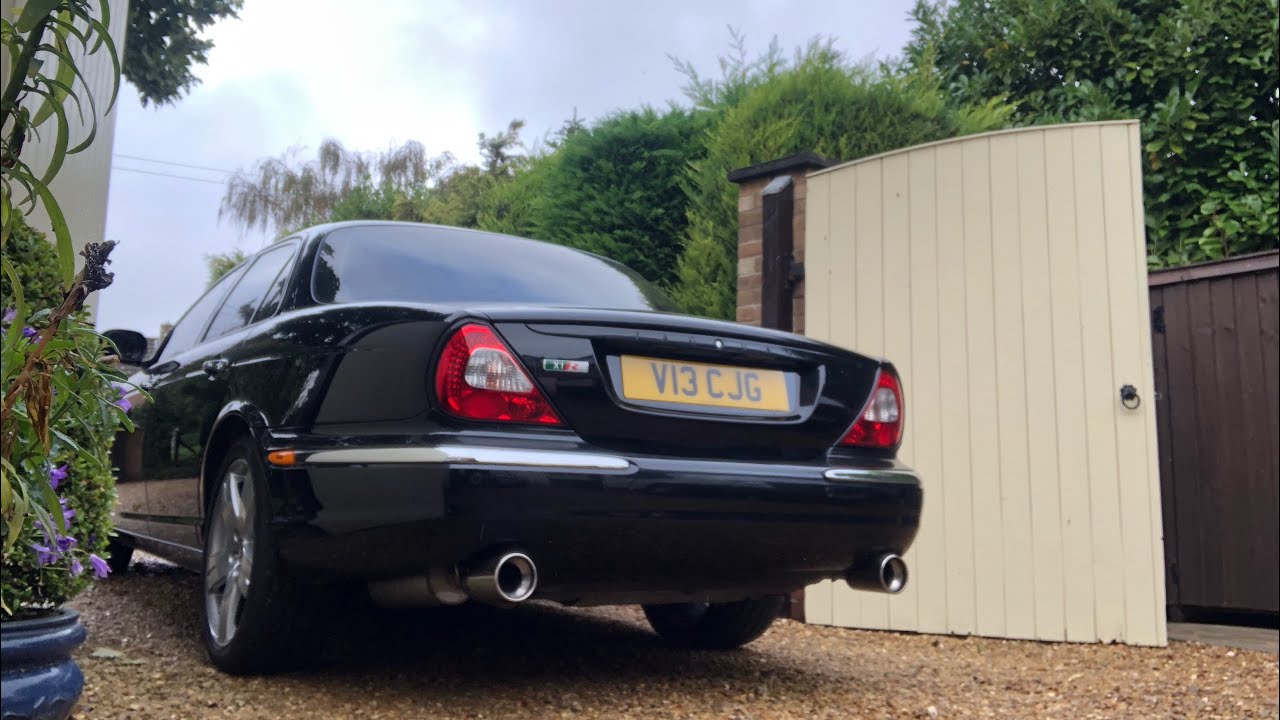 Jaguar X350 XJR 4.2 Supercharged Caldoofy Stage 1 Intake and Quicksilver exhaust sound