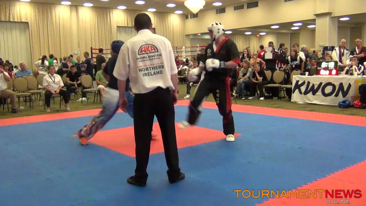 Zackary Hayes vs Thomas Smith Light Contact +70kg Final at WKA World Championships 2012