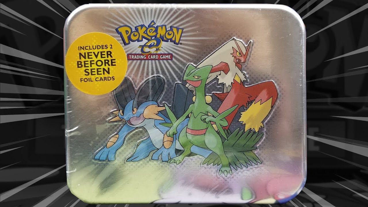 VINTAGE ULTRA RARE POKEMON TIN OPENING!!!