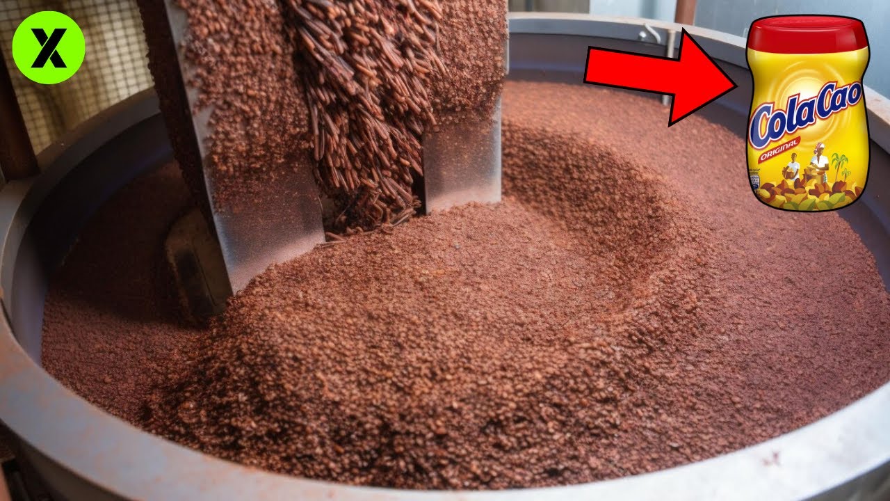 COMMENT on FABRIQUE le COLACAO dans les USINES 🌰 | VOICI comment on FABRIQUE le COLACAO en POUDRE