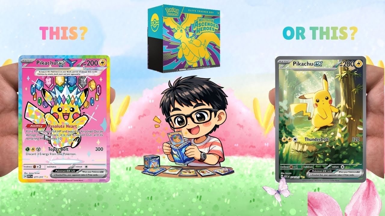 [Pokemon] Let's Open 1 Box of Pokemon Ascended Heroes ETB! Hit~