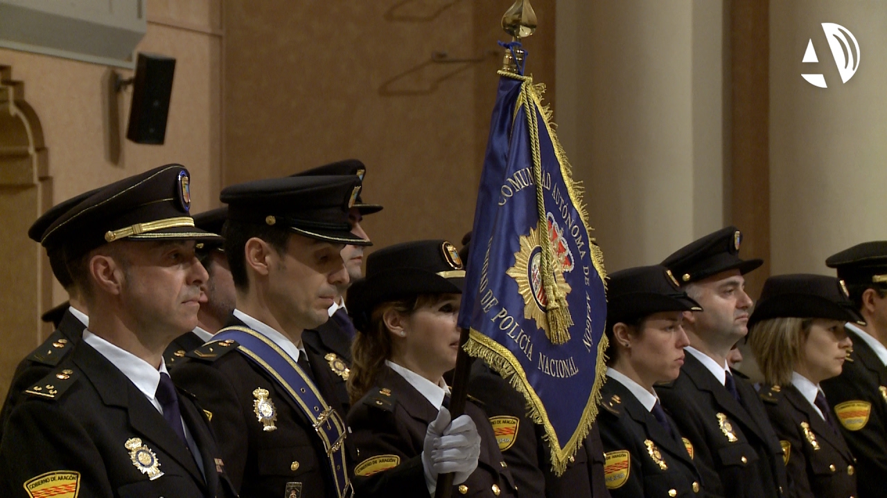 La Unidad de Policía Nacional Adscrita a Aragón celebra diez años alcanzando los 140 efectivos
