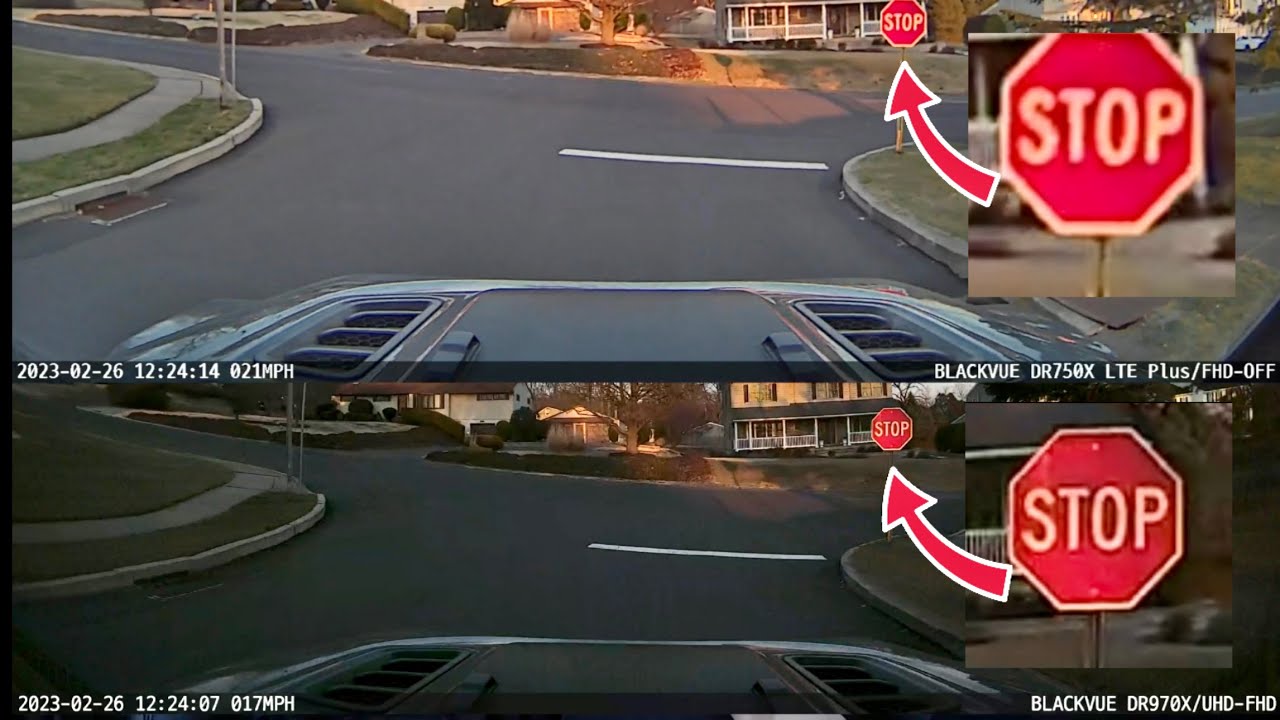 The 4k Blackvue DR 970X-2CH outperforms the DR750X-2CH LTE PLUS in image quality