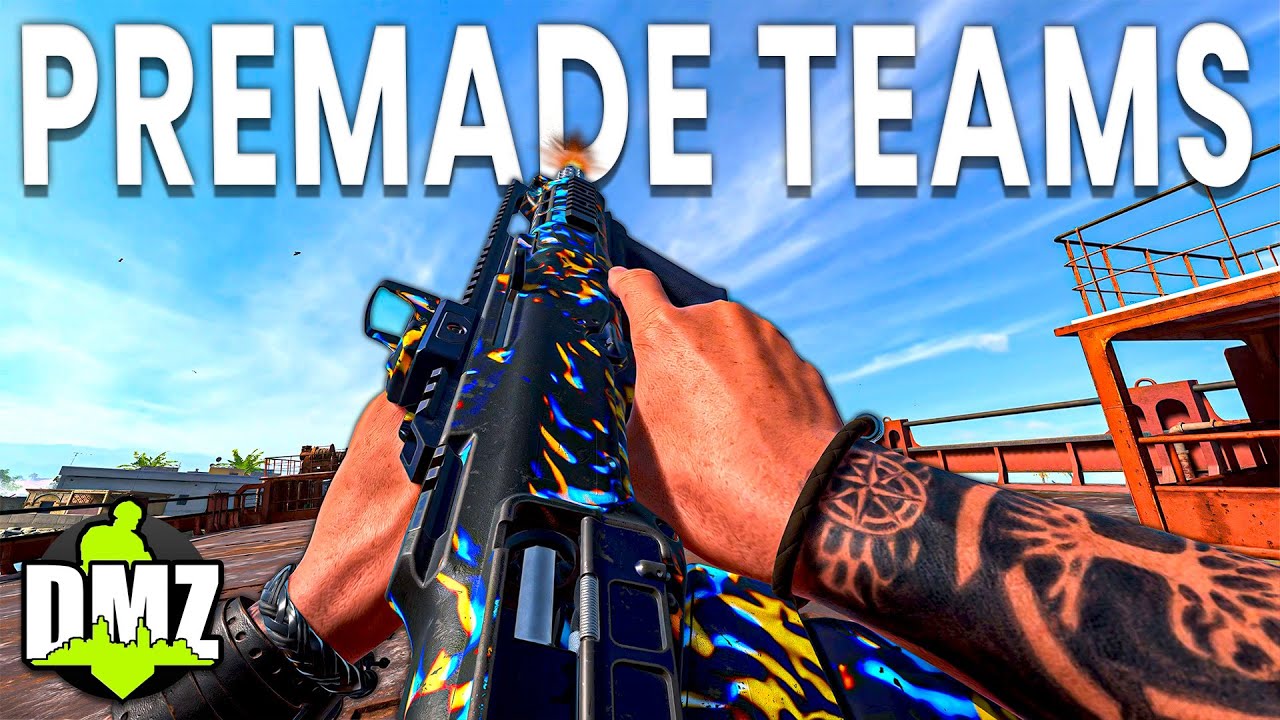 I Hunted a PREMADE Platoon in DMZ..