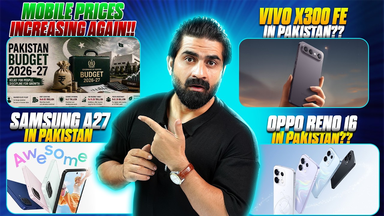 Mobile Phone Tax 100% Zyada? Vivo X300 FE Finally,vivo Y500,OPPO Reno 16 Pro,Samsung A27 ! EP 28