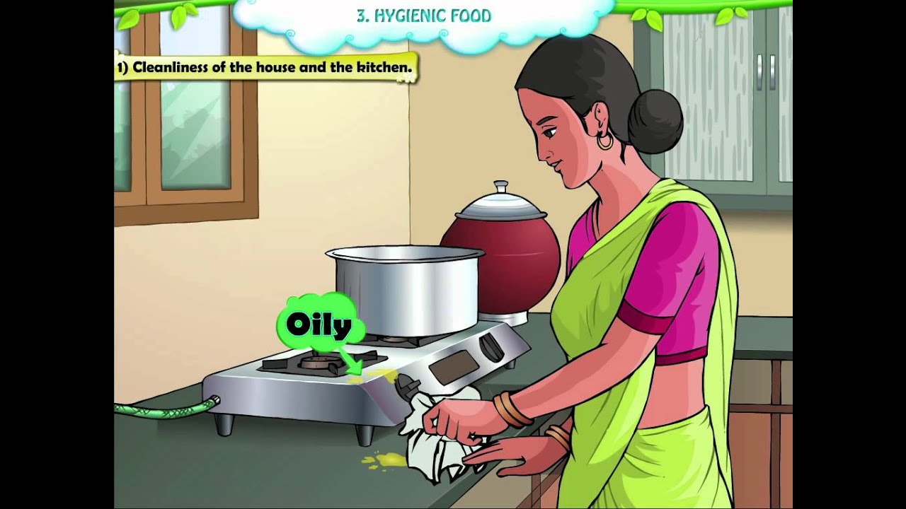 Learn Grade 2 - EVS - Hygienic and Unhygienic Food For Kids