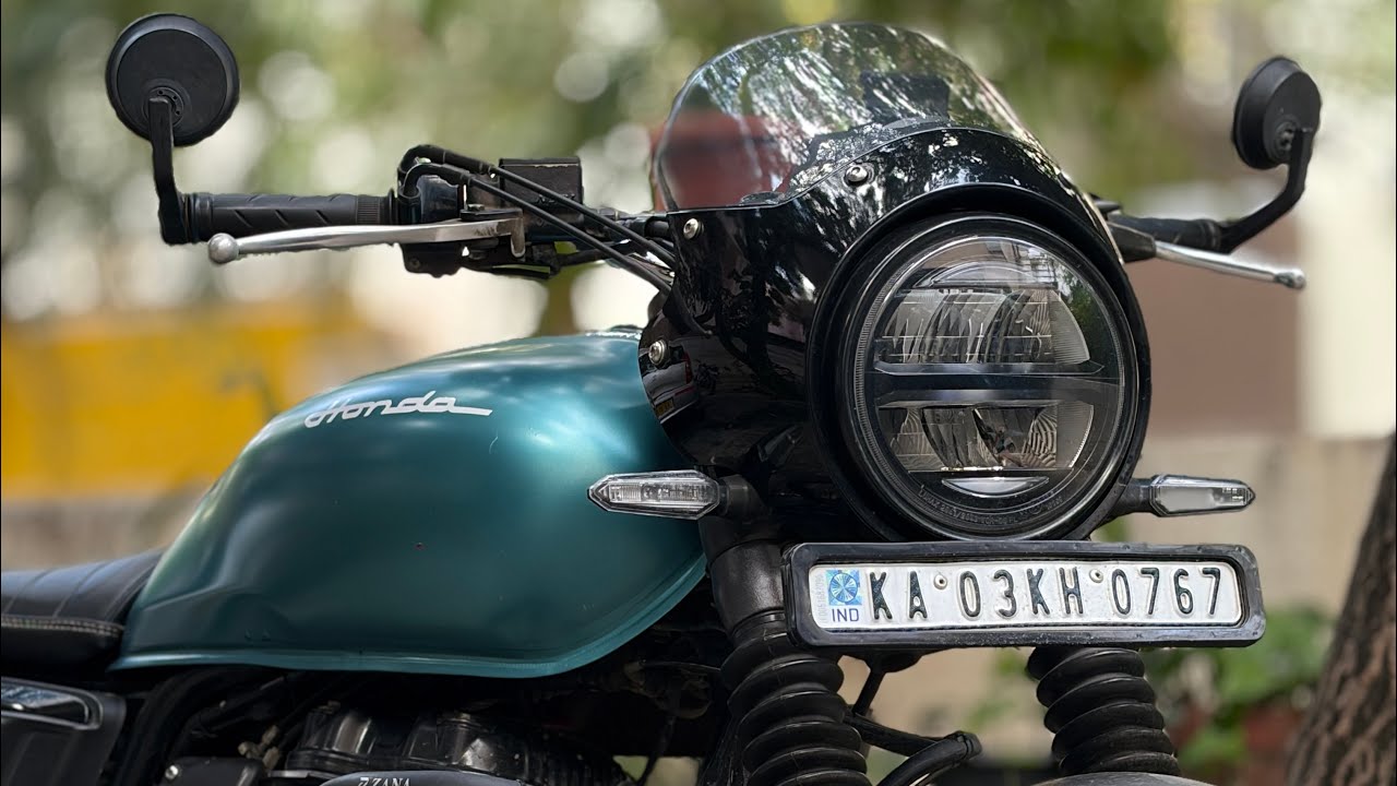 Tyre change at 35,000 kms on my Honda CB350RS- When did you change yours?