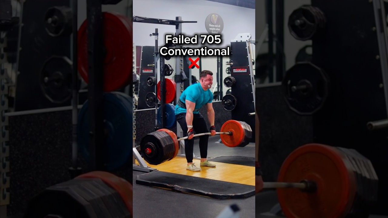 705LB BEHIND THE BACK DEADLIFT!!? 🤯☠️