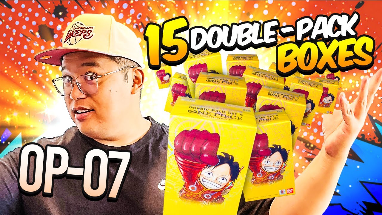FACING MY FEARS... AGAIN! Opening 15 OP-07, 500 Years In the Future DP Box. One Piece TCG