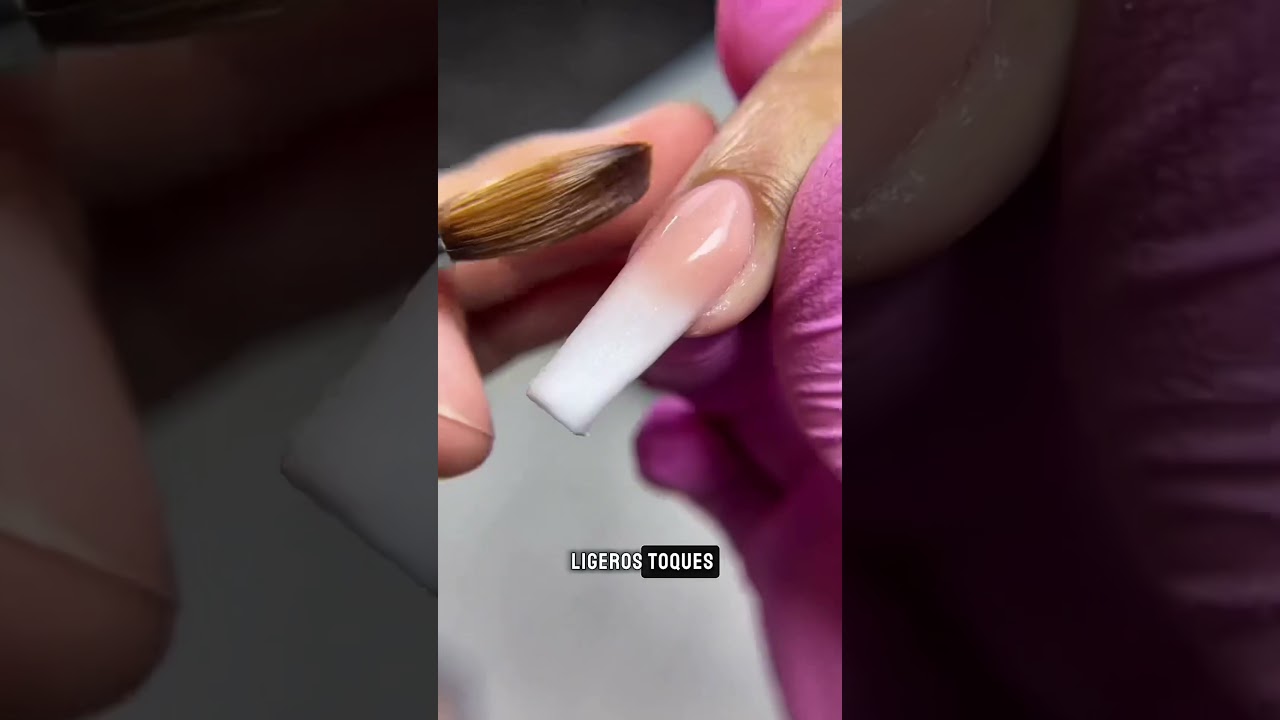 BABY BOOMER 💅🏻😍 #nails #nailart #u&ntilde;asdecoradas #u&ntilde;ashermosas #u&ntilde;astutorial #belleza #manicure