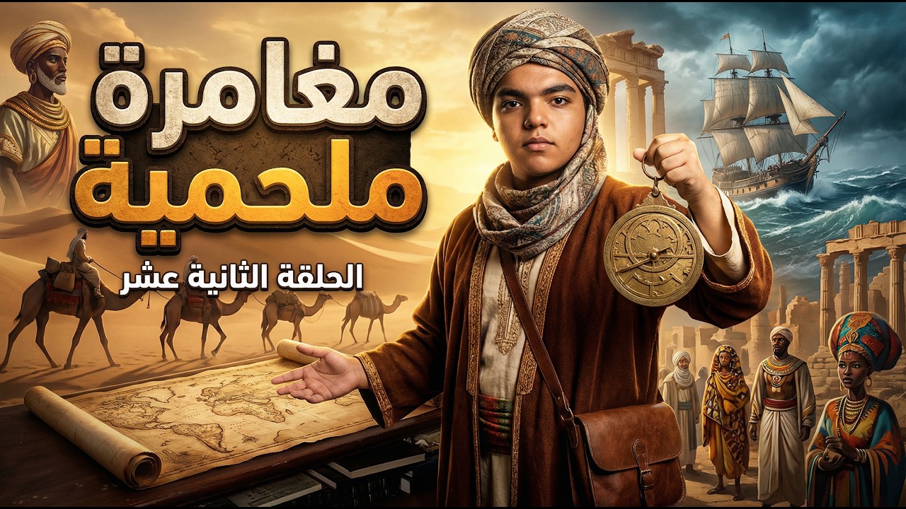 🌍 75,000 ميل في 30 سنة! | الرجل الذي رأى العالم قبل أن يعرفه أحد | حدوتة قبل الفطار | ح12