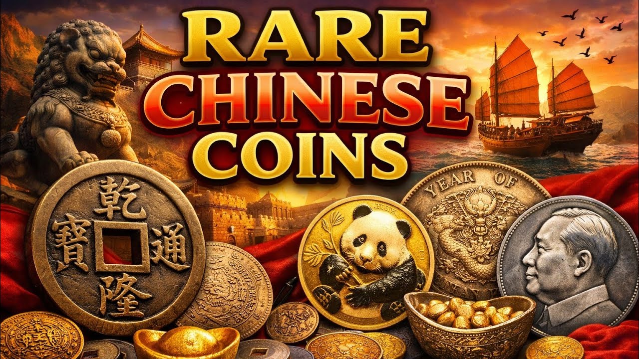 💰 China's Rarest Coins Revealed | Hidden Treasures from Ancient Dynasties to Modern Times