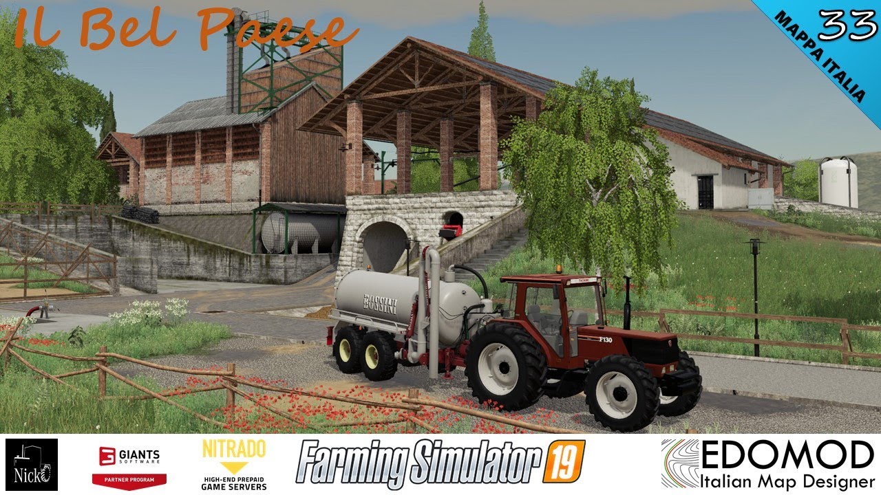 FS 19 🗺️ MAPPA ITALIA: Il Bel Paese 🇮🇹 ep.33 L'accoppiata Winner e Bossini RA100!  #nicko87