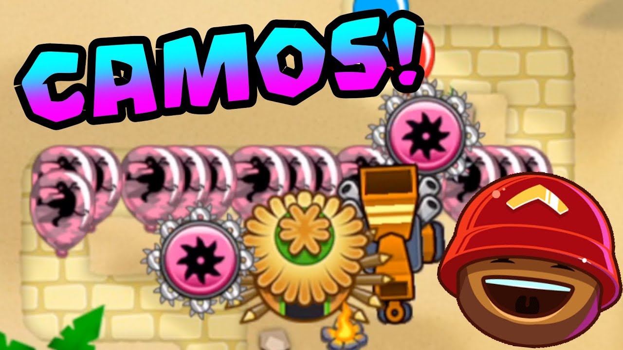 Camos OP! No Camo Detection with Tack + Chipper + Village?! | Bloons TD Battles