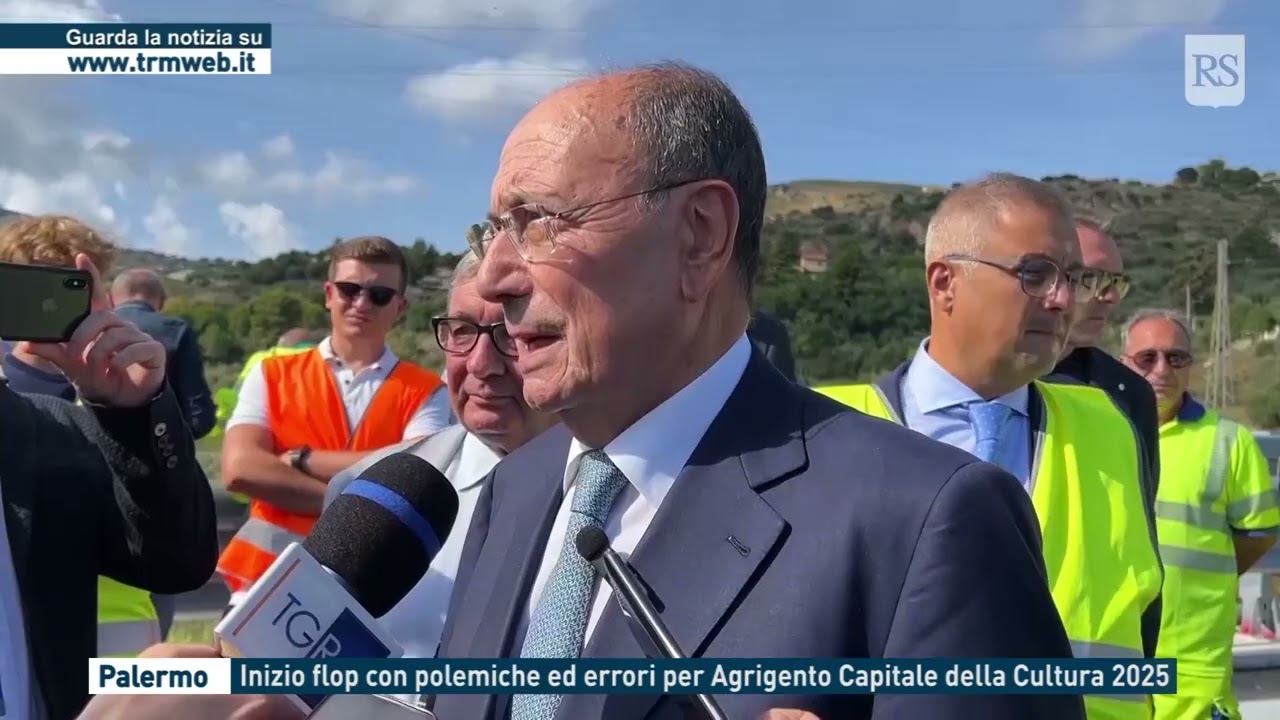 Palermo - Inizio flop con polemiche ed errori per Agrigento Capitale della Cultura 2025