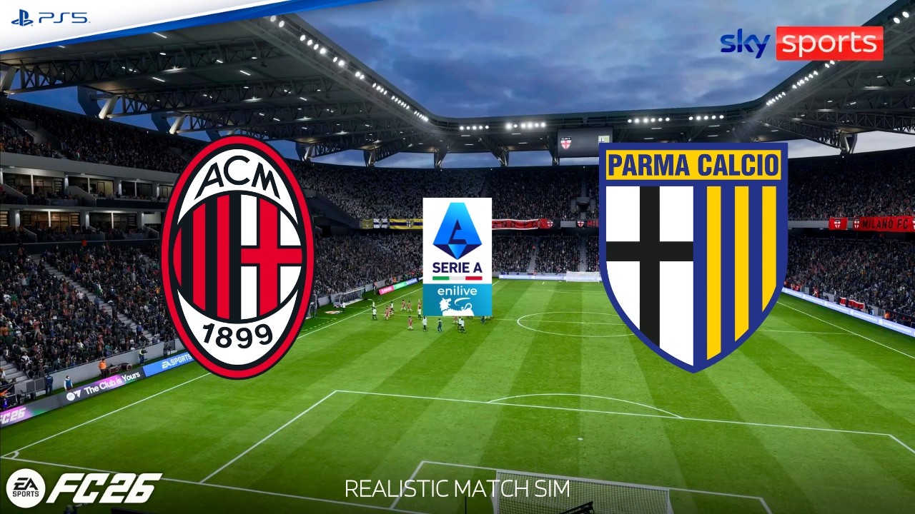 FC 26 | MILAN - PARMA ⚽ Serie A 2025/26 - Giornata 26 (Realistic Match Sim)