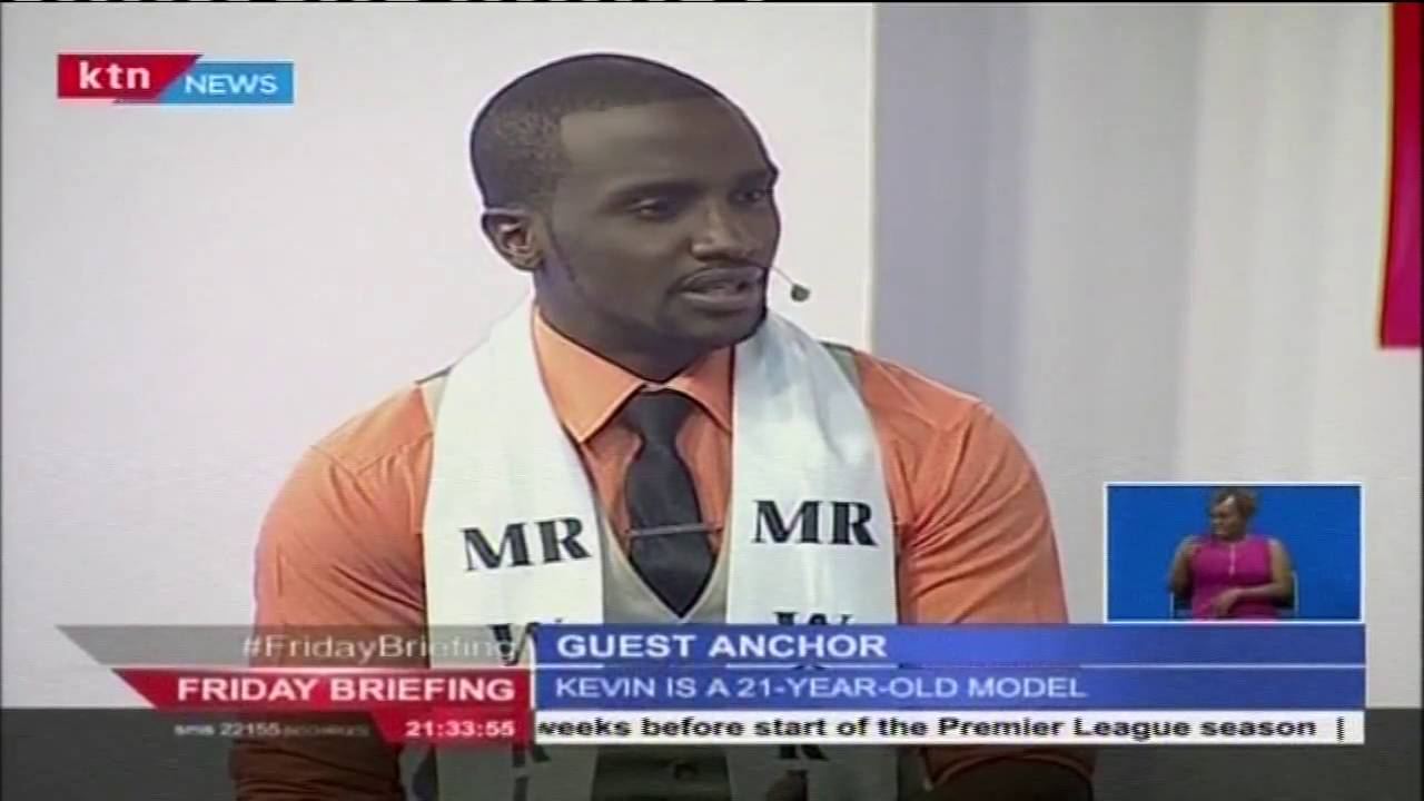 Friday Briefing : Guest anchor  Model Kevin Odour