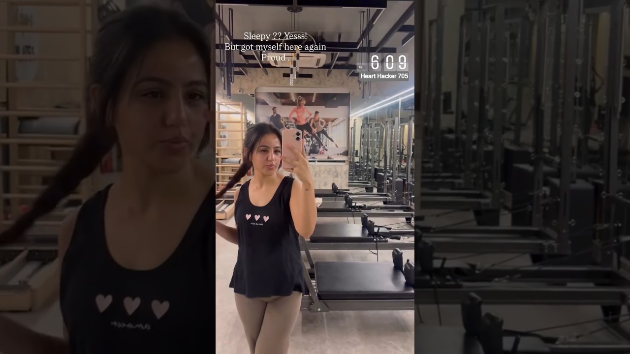 Prapti Shukla Working Out in the Gym 🤗 #fitness #gym #praptishukla #patibrahmachari #isha #short