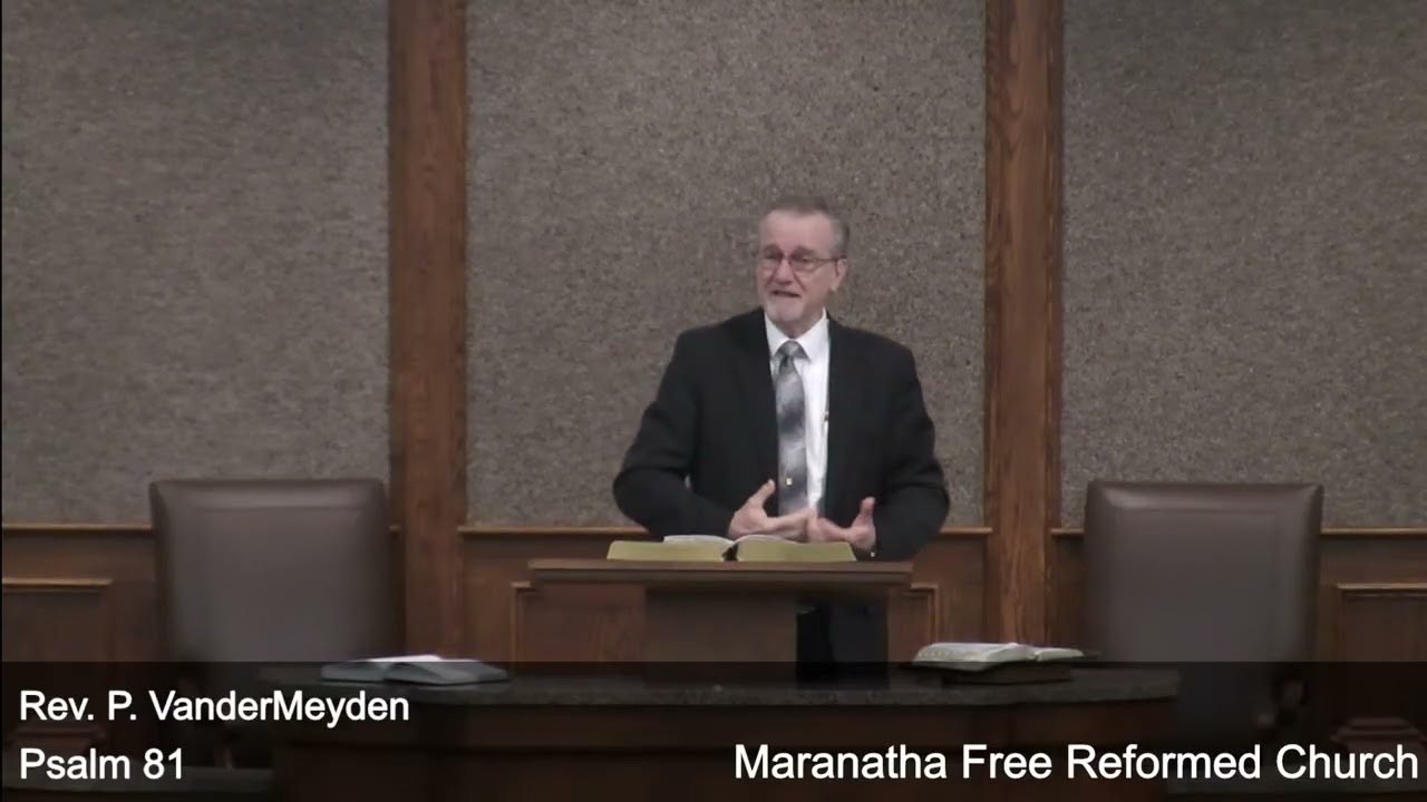 A Covenant Promise | Psalm 81:10 | Rev. P. Vandermeyden | January 11, 2026