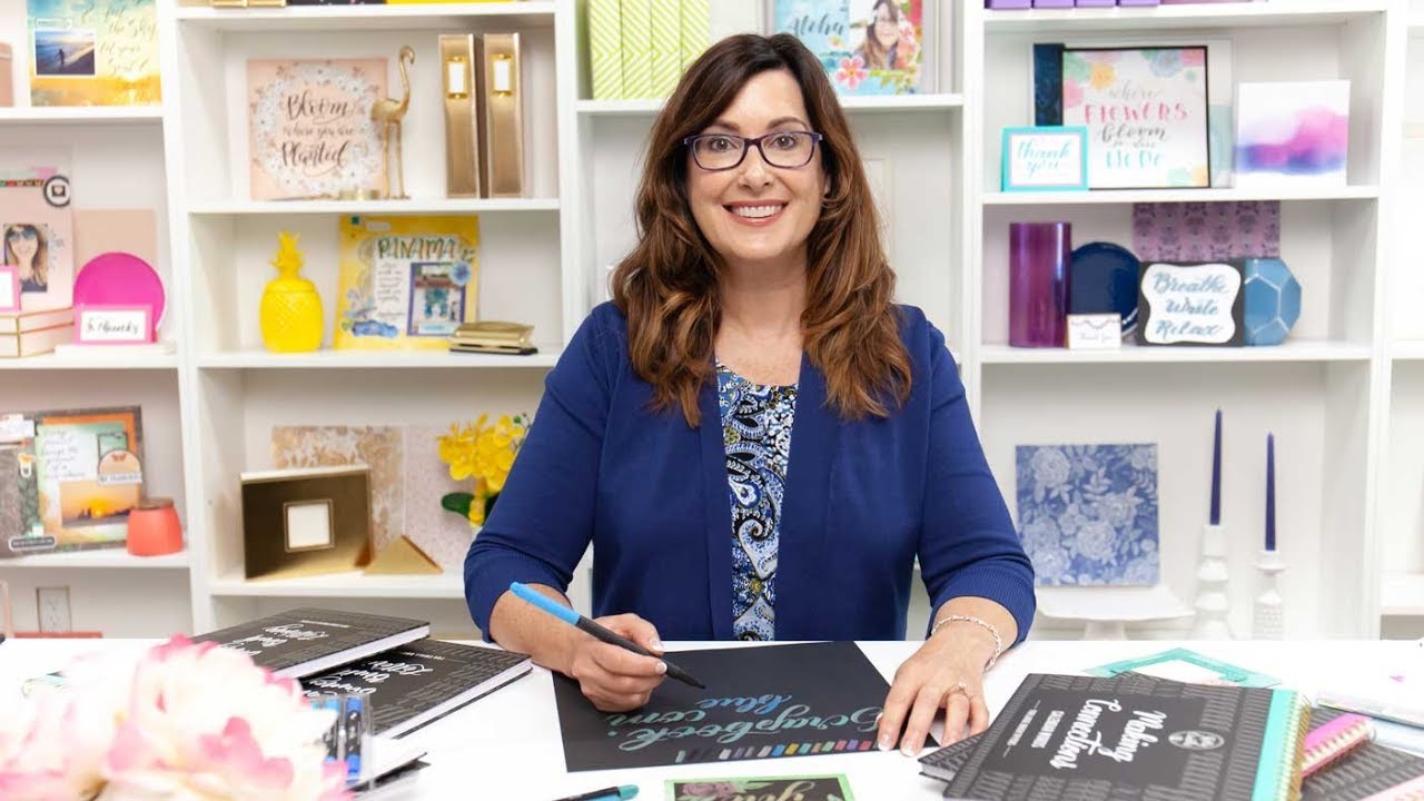 Journey to Brush Lettering with Kelly Creates | Lesson 1