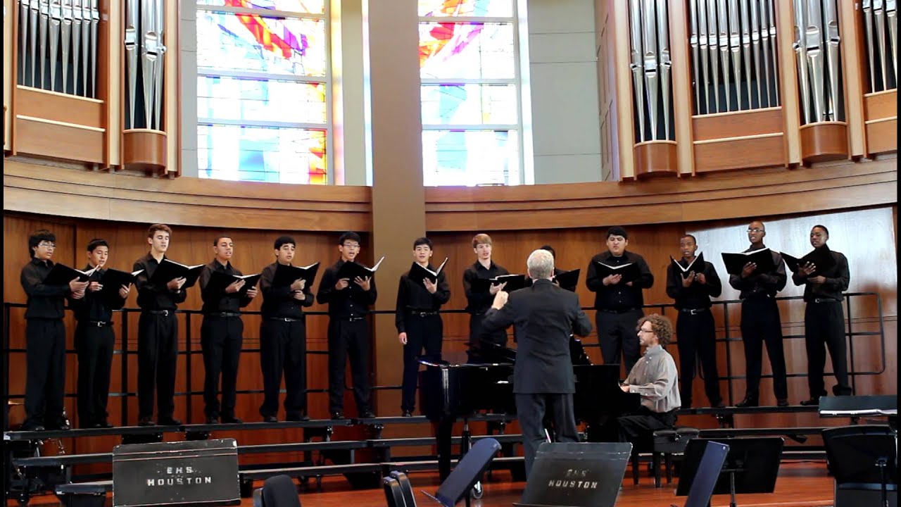 2012 AFA Men's Choir sings Abenlied (Evening Song) by Felix Mendelssohn