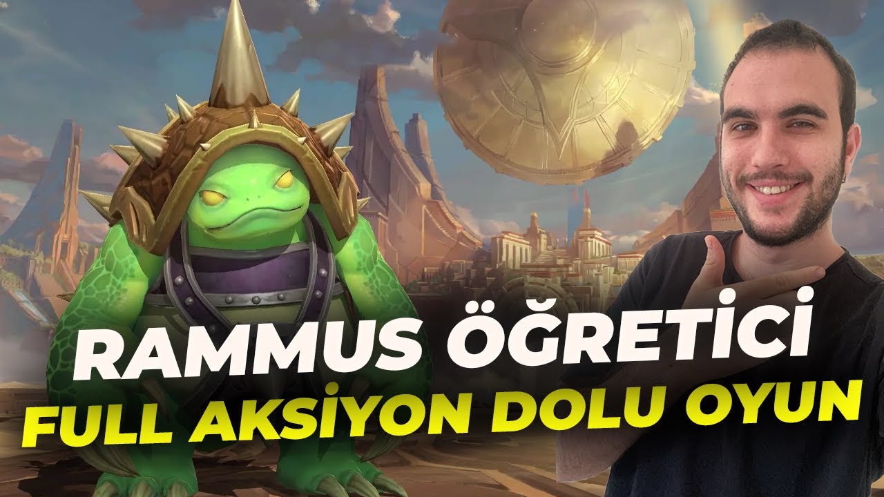 WR RAMMUS ÖĞRETİCİ OYNANIŞ | RAMMUS RÜN | RAMMUS BUİLD !!!