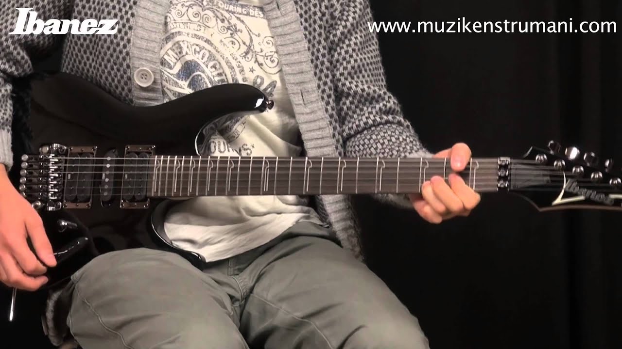 Ibanez S570 BK Elektro Gitar