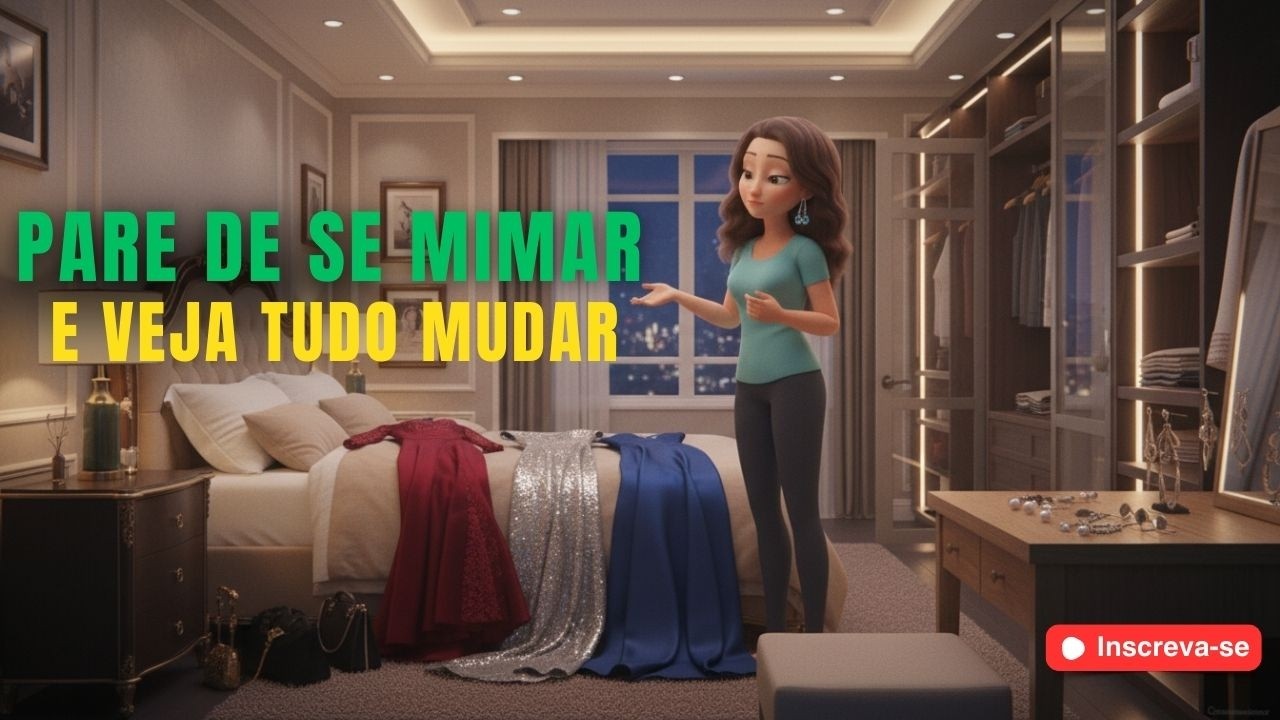 PARE DE SE MIMAR: O HÁBITO SILENCIOSO QUE ESTÁ ARRUINANDO SUA VIDA