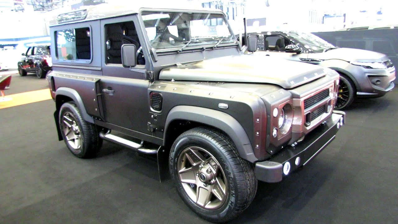 2014 Land Rover Defender - Kahn Chelsea Wide Track - Exterior Walkaround  2014 Geneva Motor Show