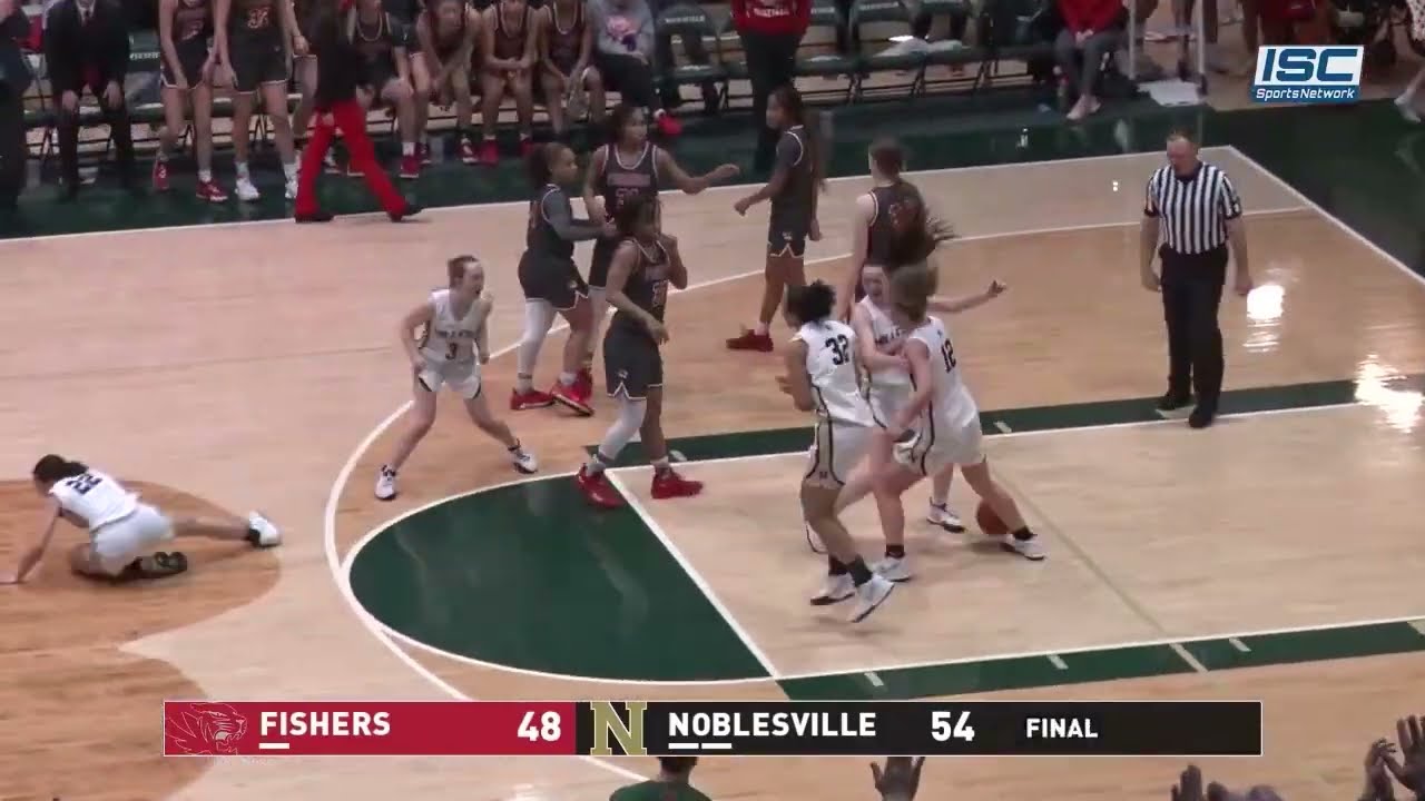 Ashlynn Shade and Noblesville survive Fishers in a wild and loud Sectional 8 Championship game!
