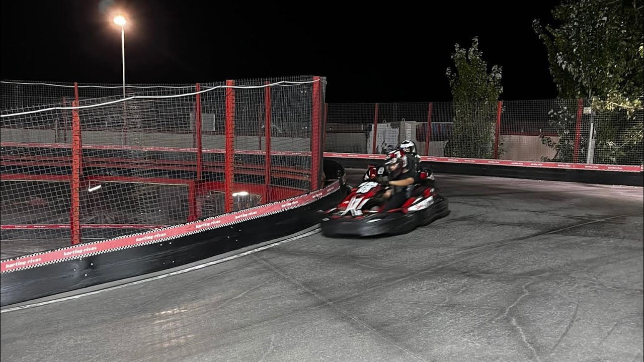 Carrera en KARTING RIVAS (