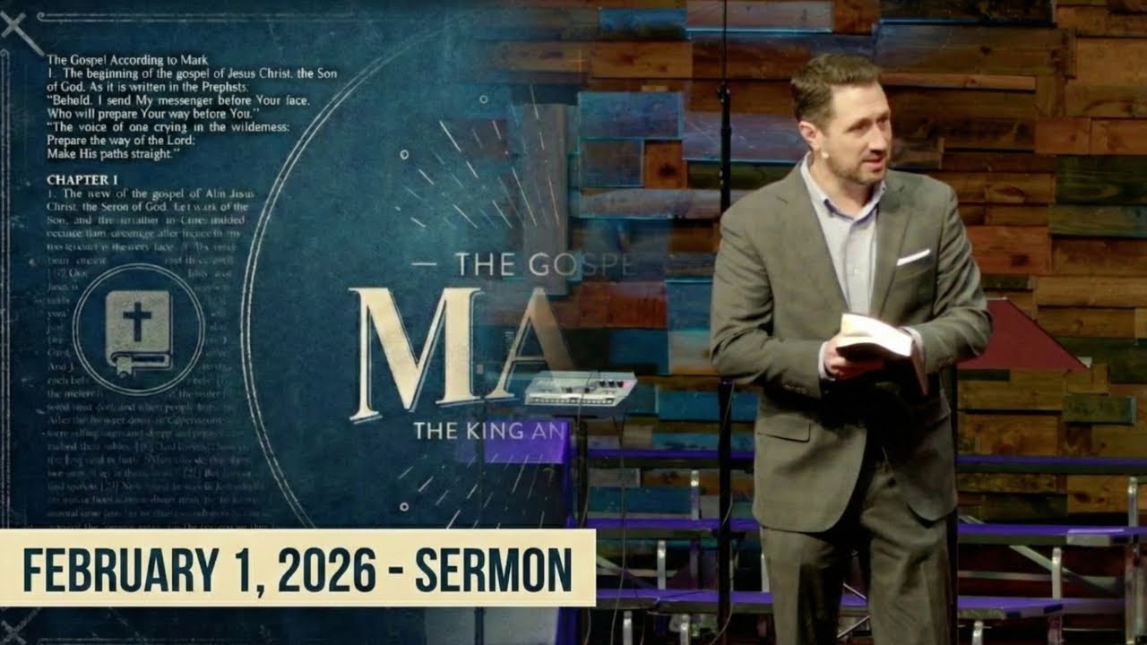 The King of Rest / The Gospel of Mark / Week 5 / Dr. Paul Michael Vacca / 2.1.26