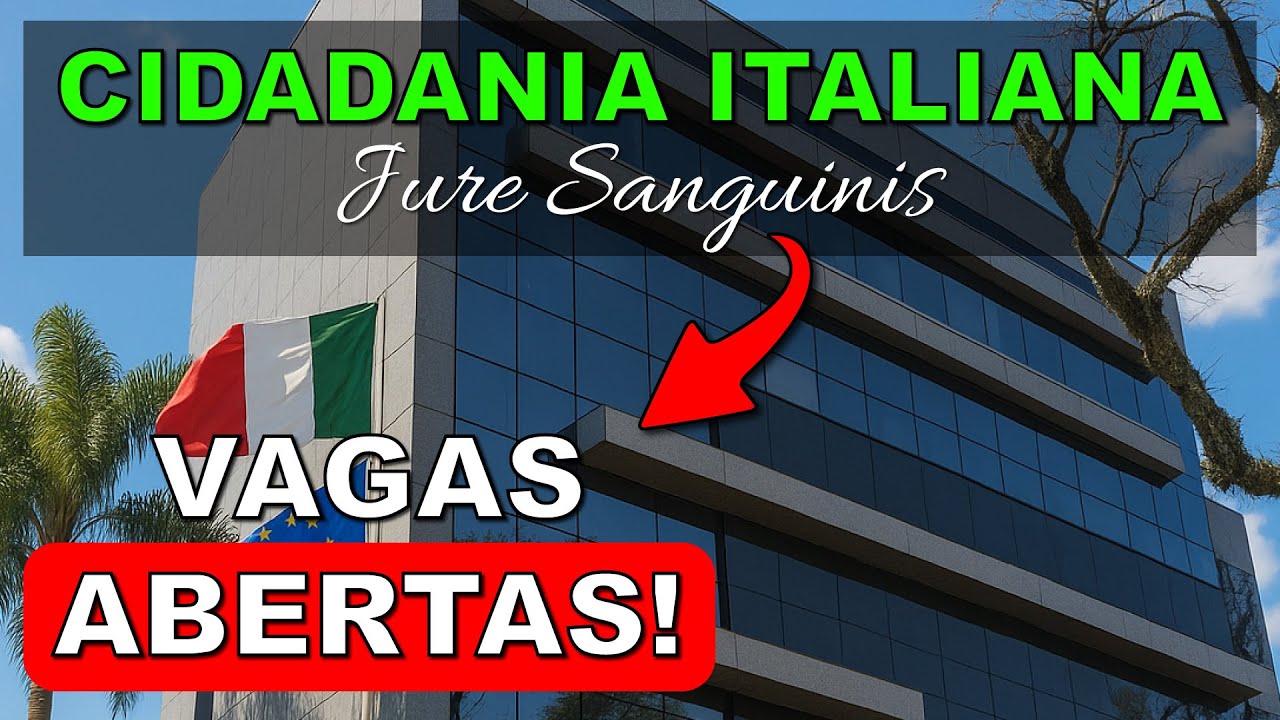 Cidadania Italiana - Agendamento Consulado Italiano em Curitiba (Filhos e Netos)