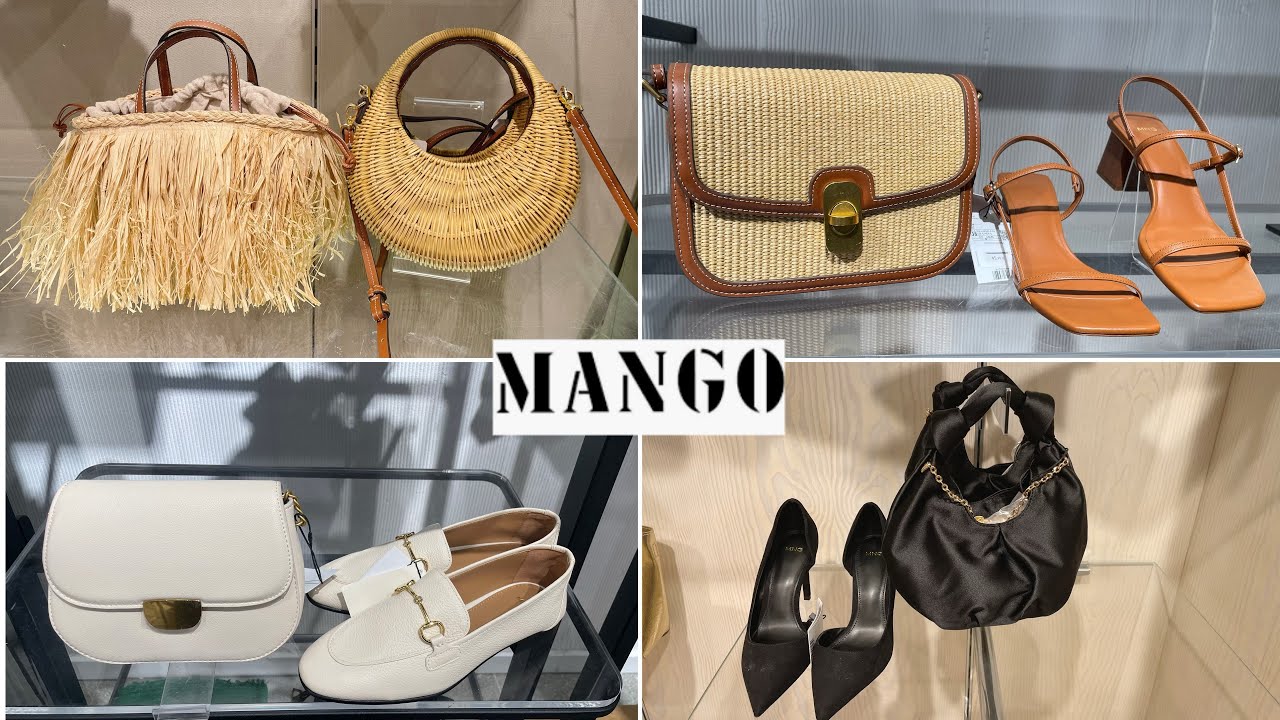 MANGO BAGS & SHOES NEW COLLECTION / APRIL 2024