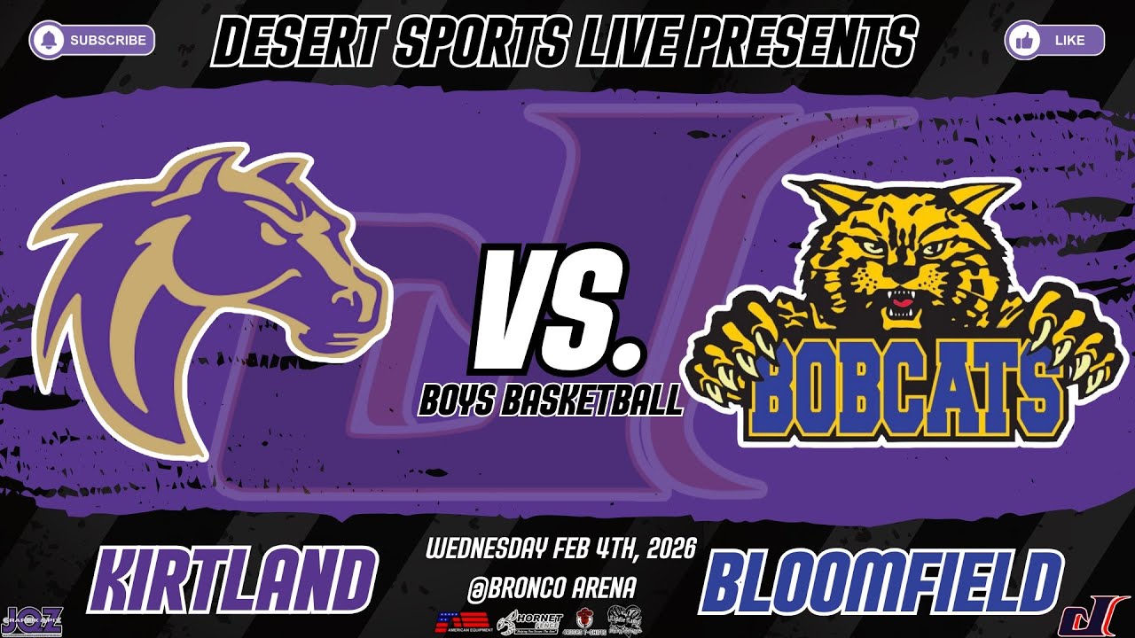 🔥 District Battle at Bronco Arena | Kirtland vs. Bloomfield | Feb 4 • 7PM