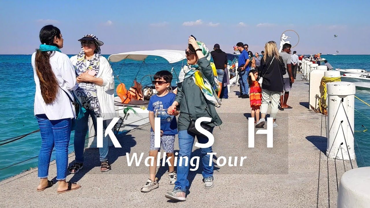 KISH ISLAND Marjan Beach Walking Tour | KishWalk