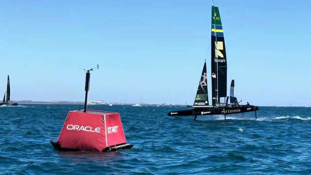 SailGP Fremantle 2026 - Friday practice session