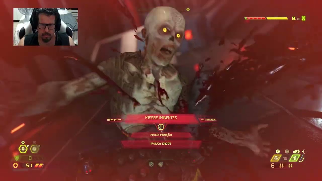 🔥 DOOM Eternal Parte 5 – Caos Absoluto e Combate Insano! | Maximusbr