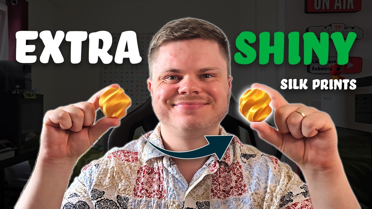 How To Get Shinier Silk 3D Prints